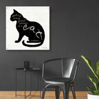 Epic Art 'Cat' by Cindy Jacobs, Acrylic Glass Wall Art,36x36