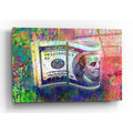 Epic Art 'Fat Stacks,' Acrylic Glass Wall Art