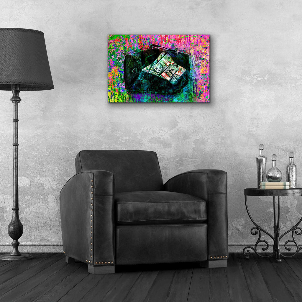 Epic Art 'Going Shopping,' Acrylic Glass Wall Art,24x16