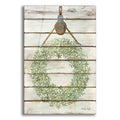 Epic Art 'Pully Hanging Wreath' by Cindy Jacobs, Acrylic Glass Wall Art