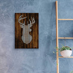 Epic Art 'Deer Head I' by Cindy Jacobs, Acrylic Glass Wall Art,16x24