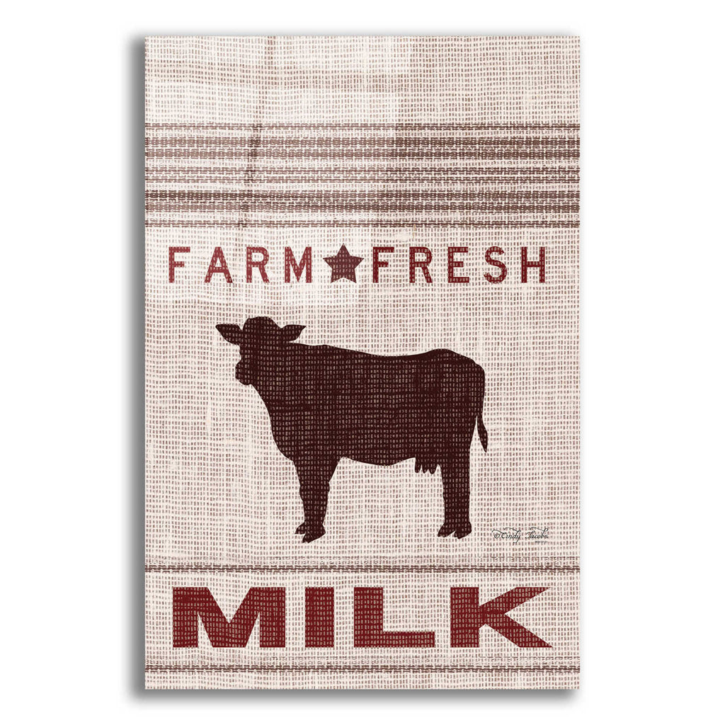 Epic Art 'Grain Sack Milk' by Cindy Jacobs, Acrylic Glass Wall Art
