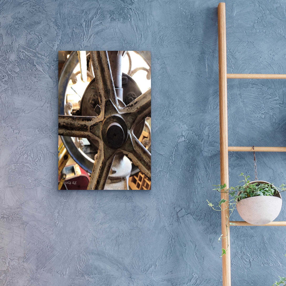 Epic Art 'Star Wheel' by Cindy Jacobs, Acrylic Glass Wall Art,16x24