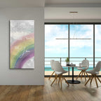 Epic Art 'Be Brave' by Cindy Jacobs, Acrylic Glass Wall Art,24x48
