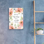 Epic Art 'Floral Dream Big' by Cindy Jacobs, Acrylic Glass Wall Art,16x24