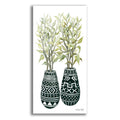 Epic Art 'Mud Cloth Vase I' by Cindy Jacobs, Acrylic Glass Wall Art,2-1