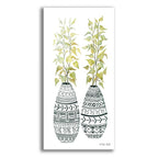 Epic Art 'Mud Cloth Vase II' by Cindy Jacobs, Acrylic Glass Wall Art,2-1