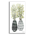 Epic Art 'Mud Cloth Vase III' by Cindy Jacobs, Acrylic Glass Wall Art,2-1