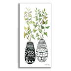 Epic Art 'Mud Cloth Vase IV' by Cindy Jacobs, Acrylic Glass Wall Art,2-1