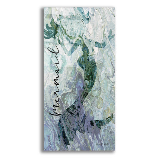 Epic Art 'Mermaid' by Cindy Jacobs, Acrylic Glass Wall Art,2-1