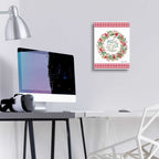 Epic Art 'All Hearts Come Home For Christmas II' by Cindy Jacobs, Acrylic Glass Wall Art,12x16