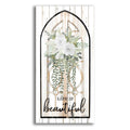 Epic Art 'Life is Beautiful' by Cindy Jacobs, Acrylic Glass Wall Art,2-1