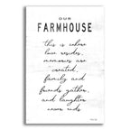 Epic Art 'Our Farmhouse' by Cindy Jacobs, Acrylic Glass Wall Art