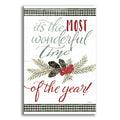 Epic Art 'Pinecone It's the Most Wonderful Time' by Cindy Jacobs, Acrylic Glass Wall Art