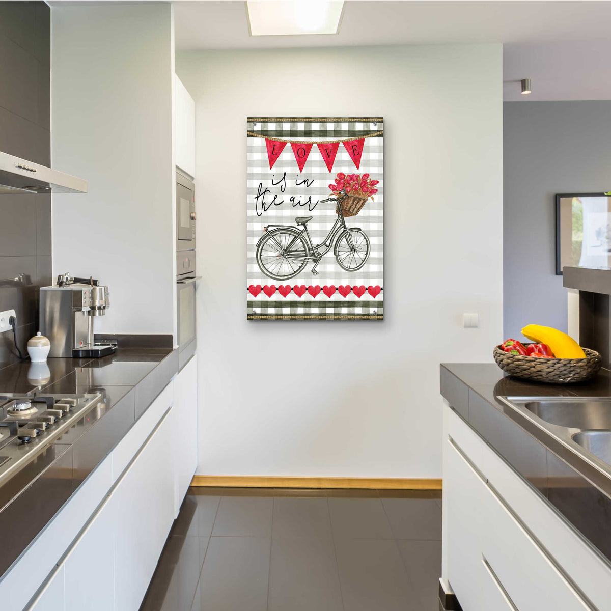 Epic Art 'Love is in the Air' by Cindy Jacobs, Acrylic Glass Wall Art,24x36
