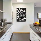 Epic Art 'Branch on Black II' by Cindy Jacobs, Acrylic Glass Wall Art,24x36