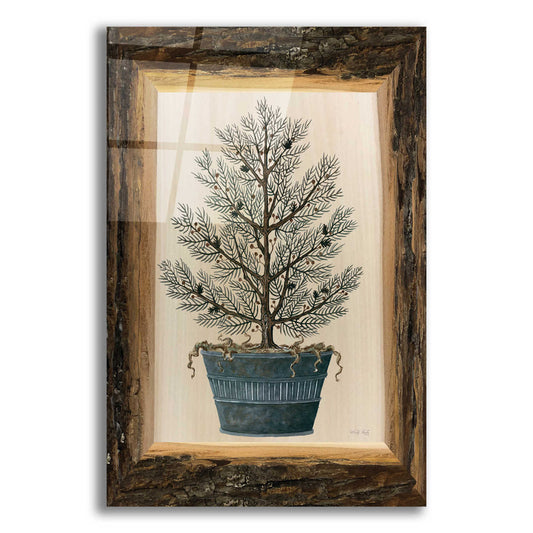 Epic Art 'Woodland Potted Tree I' by Cindy Jacobs, Acrylic Glass Wall Art