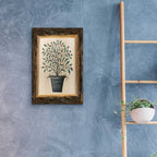 Epic Art 'Woodland Potted Tree III' by Cindy Jacobs, Acrylic Glass Wall Art,16x24