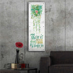 Epic Art 'Be Thankful For Hanging Plant' by Cindy Jacobs, Acrylic Glass Wall Art,16x48