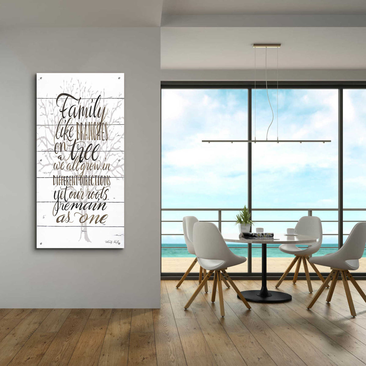 Epic Art 'Family' by Cindy Jacobs, Acrylic Glass Wall Art,24x48