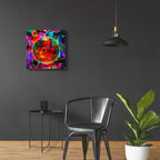 Epic Art 'HEX Crypto Color,' Acrylic Glass Wall Art,24x24