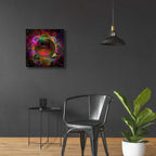 Epic Art 'HEX Crypto Pyramid,' Acrylic Glass Wall Art,24x24