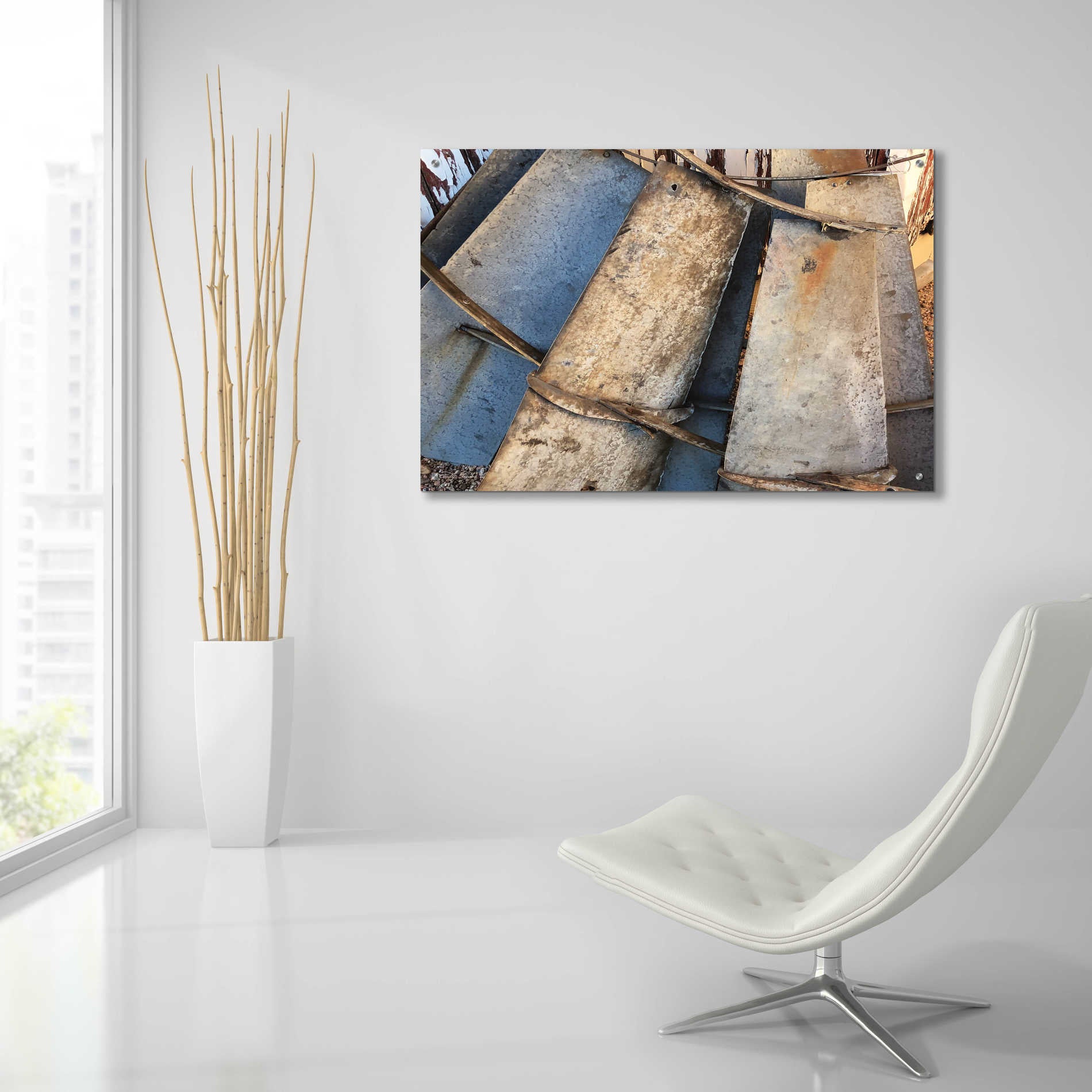 Epic Art 'Windmill Blades' by Cindy Jacobs, Acrylic Glass Wall Art,36x24