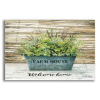 Epic Art 'Welcome Home' by Cindy Jacobs, Acrylic Glass Wall Art