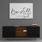 Epic Art 'Be Still and Know That I Am God' by Cindy Jacobs, Acrylic Glass Wall Art,36x24