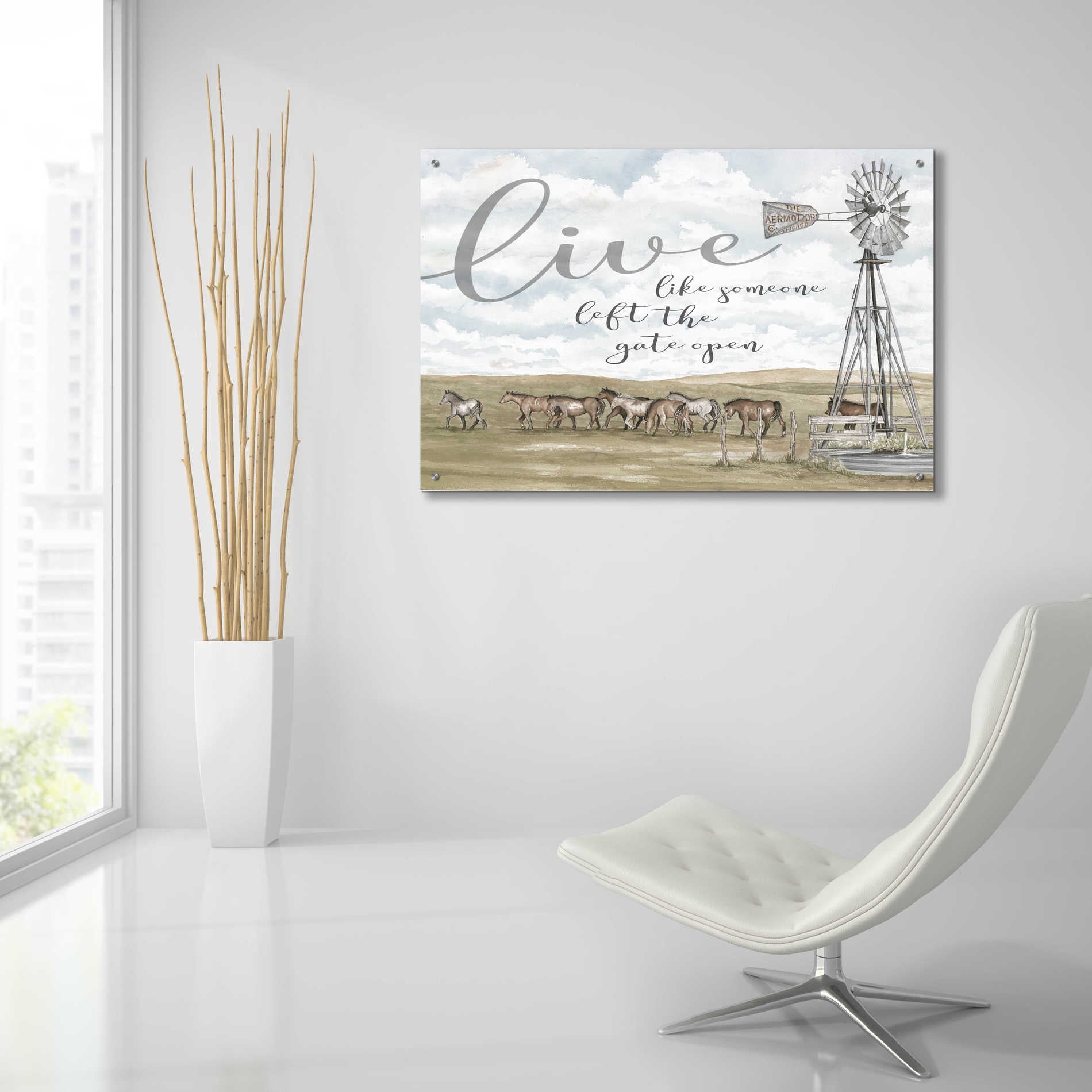 Epic Art 'Live Like Someone...' by Cindy Jacobs, Acrylic Glass Wall Art,36x24