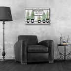 Epic Art 'Trees of Christmas' by Cindy Jacobs, Acrylic Glass Wall Art,24x16