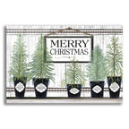 Epic Art 'Trees of Christmas' by Cindy Jacobs, Acrylic Glass Wall Art