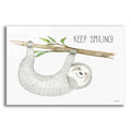 Epic Art 'Keep Smiling' by Cindy Jacobs, Acrylic Glass Wall Art