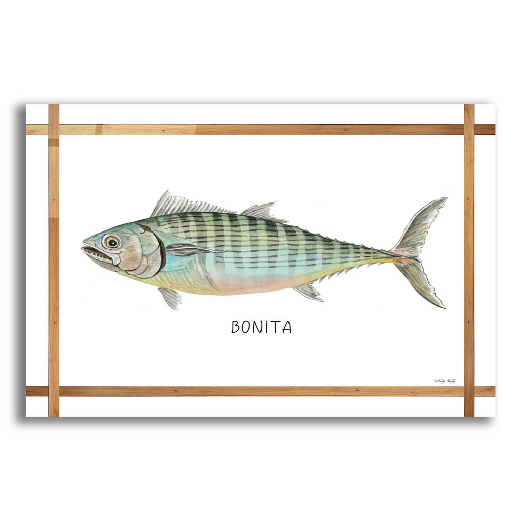 Epic Art 'Bonita on White' by Cindy Jacobs, Acrylic Glass Wall Art