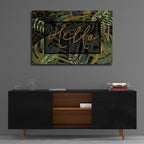 Epic Art 'Tropical Hello' by Cindy Jacobs, Acrylic Glass Wall Art,36x24