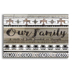 Epic Art 'Our Family' by Cindy Jacobs, Acrylic Glass Wall Art