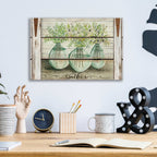 Epic Art 'Eucalyptus - Gather' by Cindy Jacobs, Acrylic Glass Wall Art,16x12