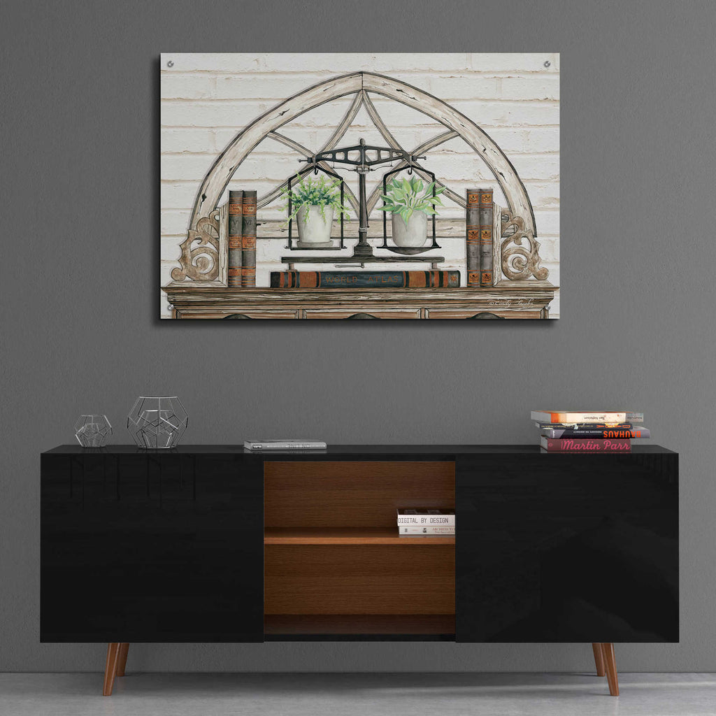 Epic Art 'All Things Near and Dear I' by Cindy Jacobs, Acrylic Glass Wall Art,36x24