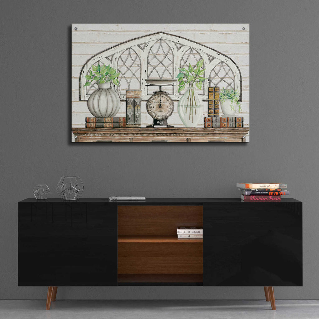 Epic Art 'All Things Near and Dear II' by Cindy Jacobs, Acrylic Glass Wall Art,36x24