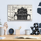 Epic Art 'Y'all Blessed Farmhouse' by Cindy Jacobs, Acrylic Glass Wall Art,16x12