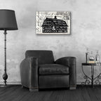 Epic Art 'Simple & Good Barn' by Cindy Jacobs, Acrylic Glass Wall Art,24x16