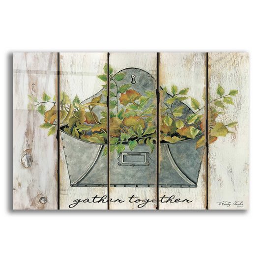 Epic Art 'Gather Together' by Cindy Jacobs, Acrylic Glass Wall Art