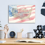 Epic Art 'I Stand' by Cindy Jacobs, Acrylic Glass Wall Art,16x12