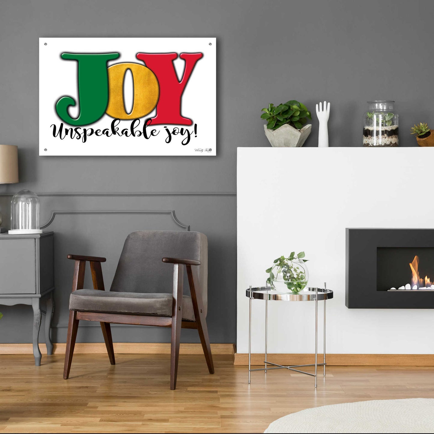 Epic Art 'Joy - Unspeakable Joy!' by Cindy Jacobs, Acrylic Glass Wall Art,36x24