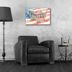 Epic Art 'USA Unity' by Cindy Jacobs, Acrylic Glass Wall Art,24x16