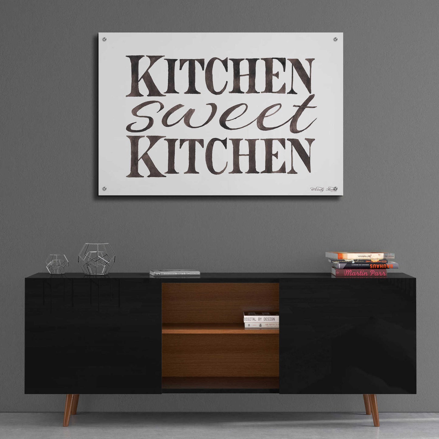 Epic Art 'Kitchen Sweet Kitchen' by Cindy Jacobs, Acrylic Glass Wall Art,36x24