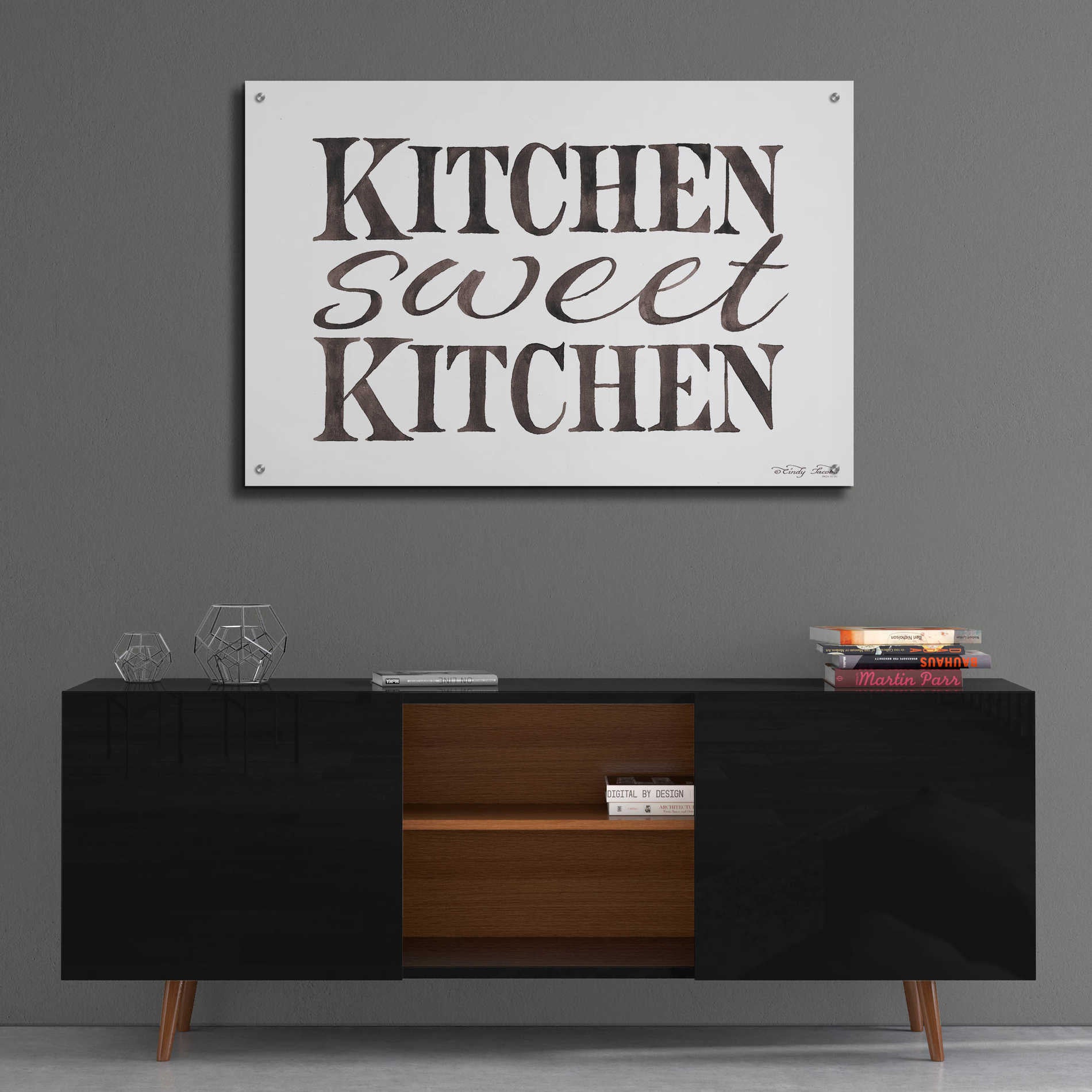 Epic Art 'Kitchen Sweet Kitchen' by Cindy Jacobs, Acrylic Glass Wall Art,36x24