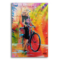 Epic Art 'Cycle Soaring' by AbcArtAttack, Acrylic Glass Wall Art