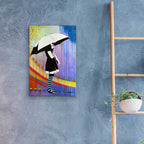 Epic Art 'Waiting for the Rain' by AbcArtAttack, Acrylic Glass Wall Art,16x24