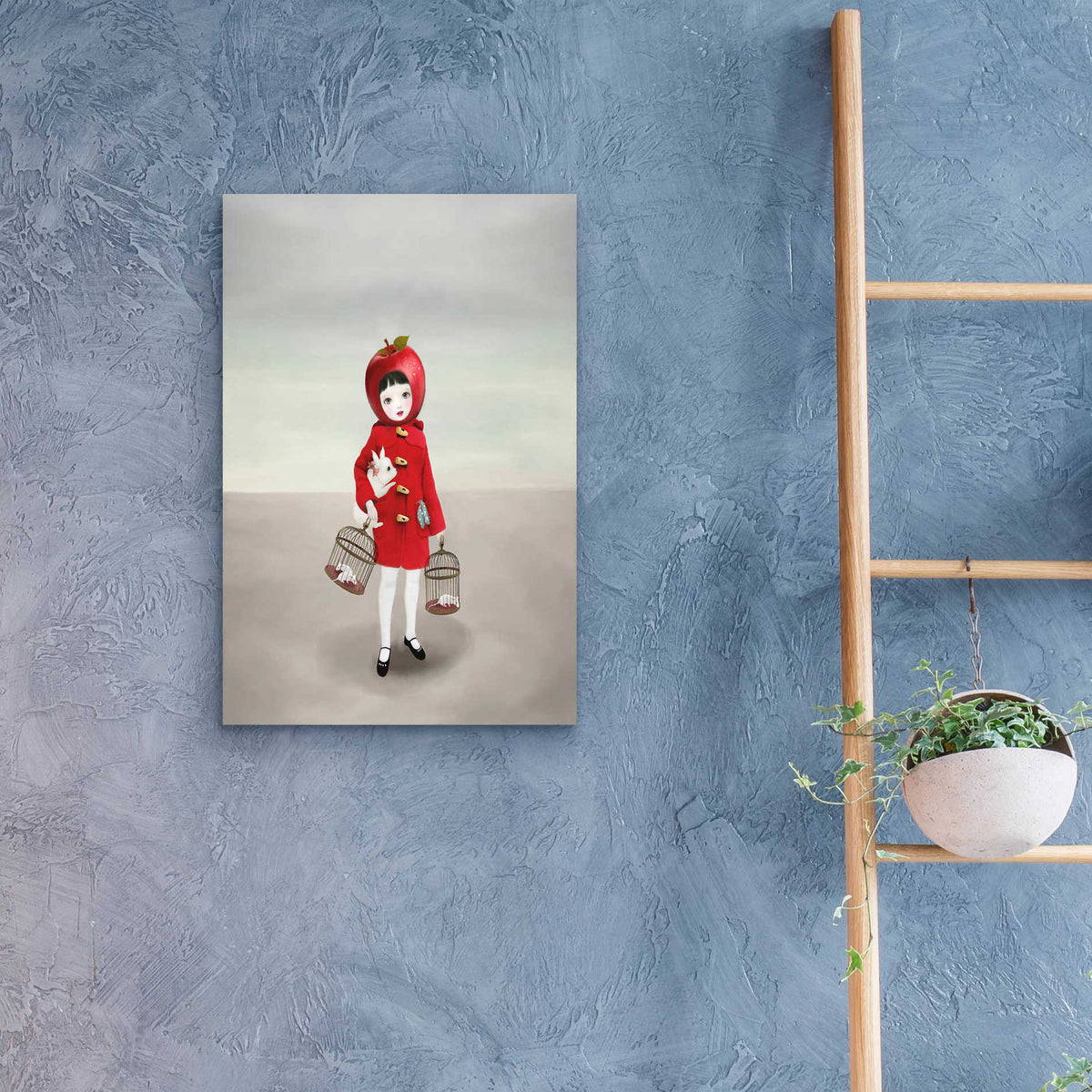 Epic Art 'Ruby' by Art & Ghosts, Acrylic Glass Wall Art,16x24